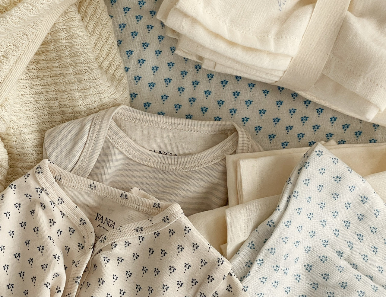 Konges Sløjd A/S MUSLIN CLOTHS antique white