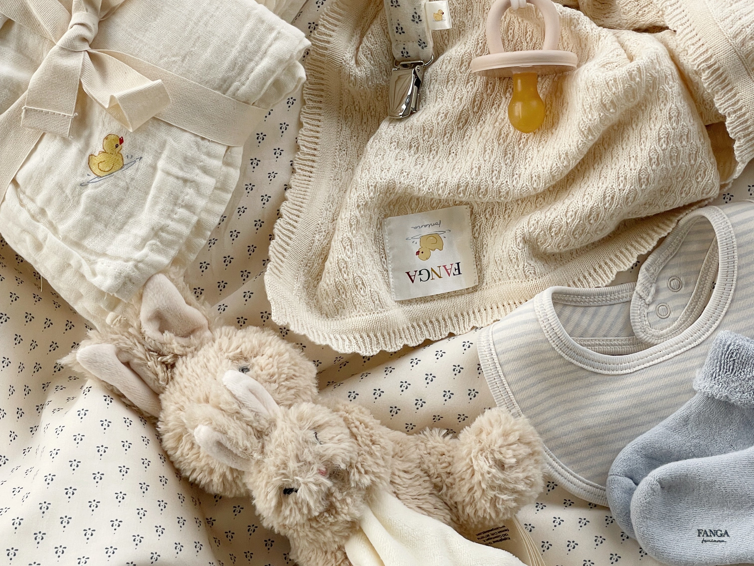 Konges Sløjd A/S BABY BEDDING punto blu