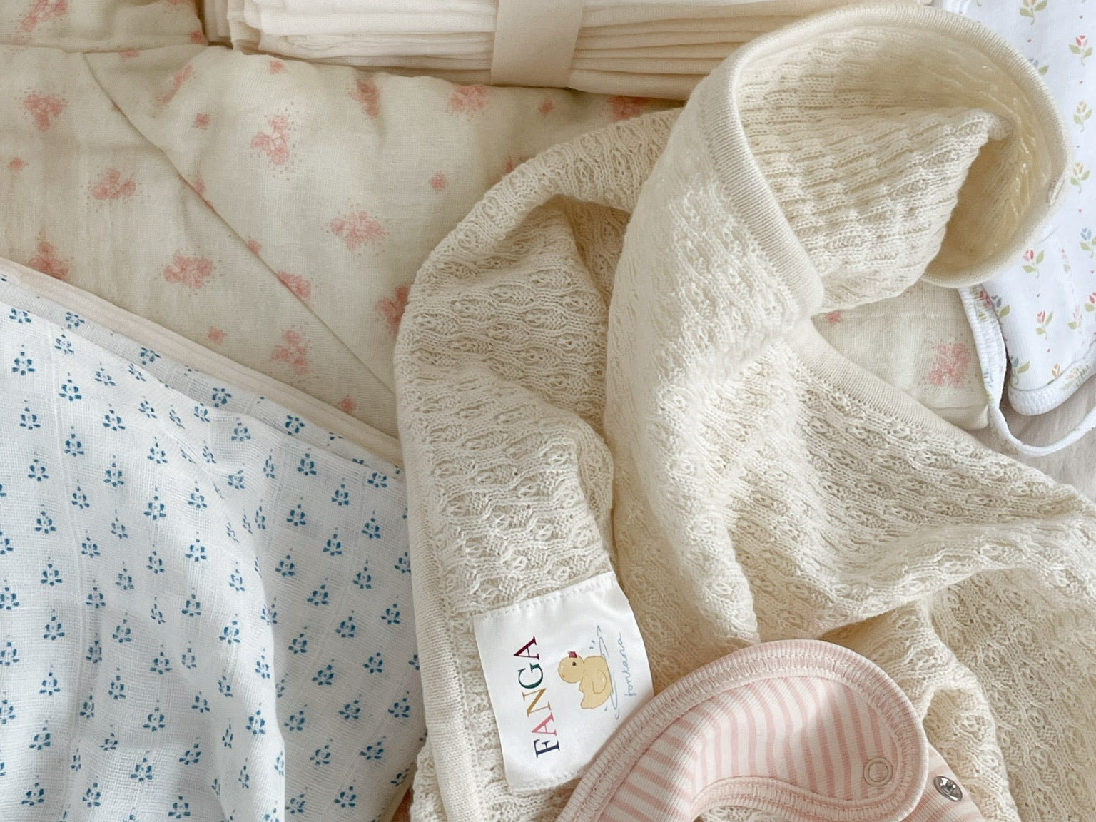 Konges Sløjd A/S MUSLIN CLOTHS antique white