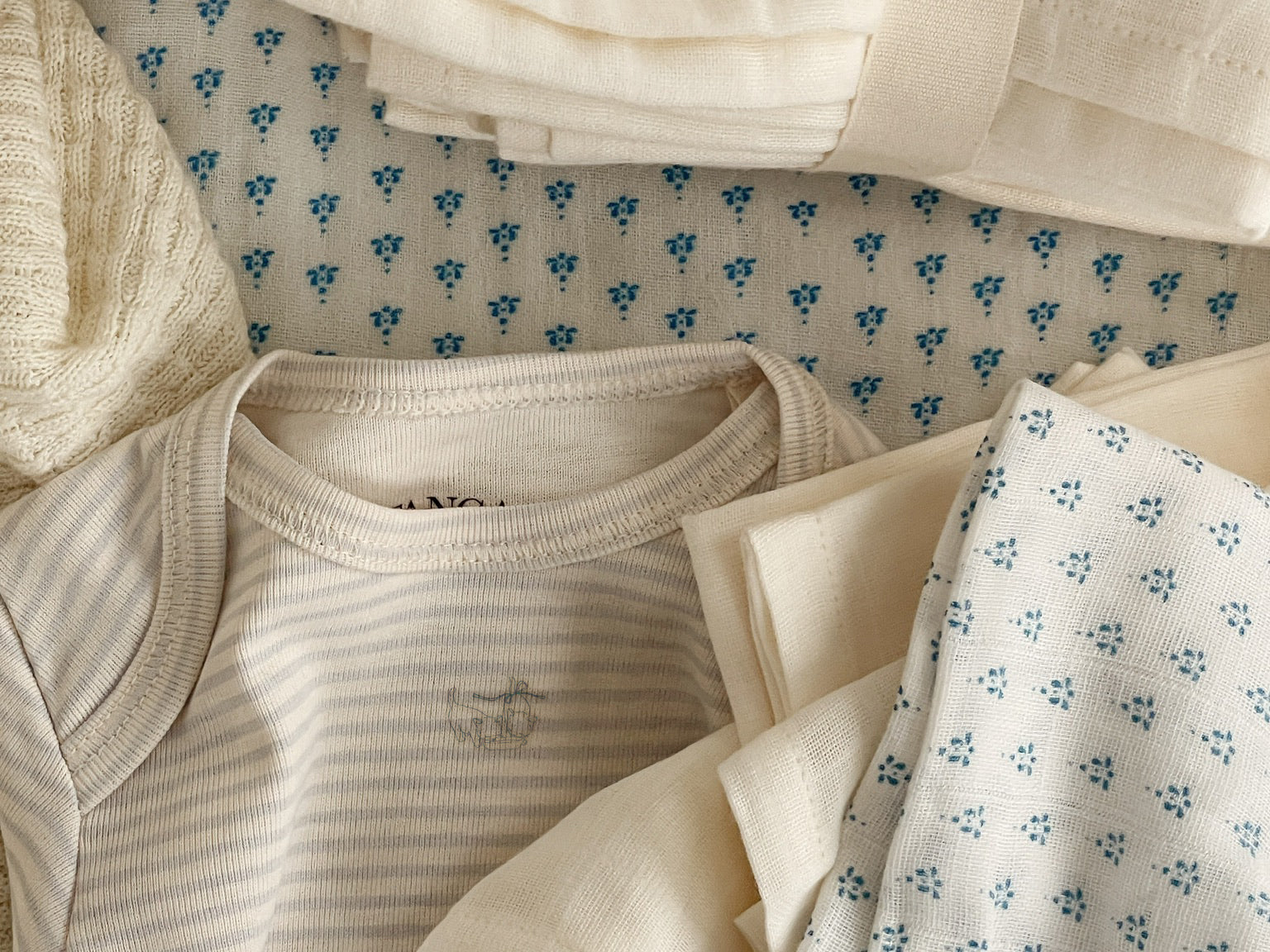 Konges Sløjd A/S MUSLIN CLOTHS antique white