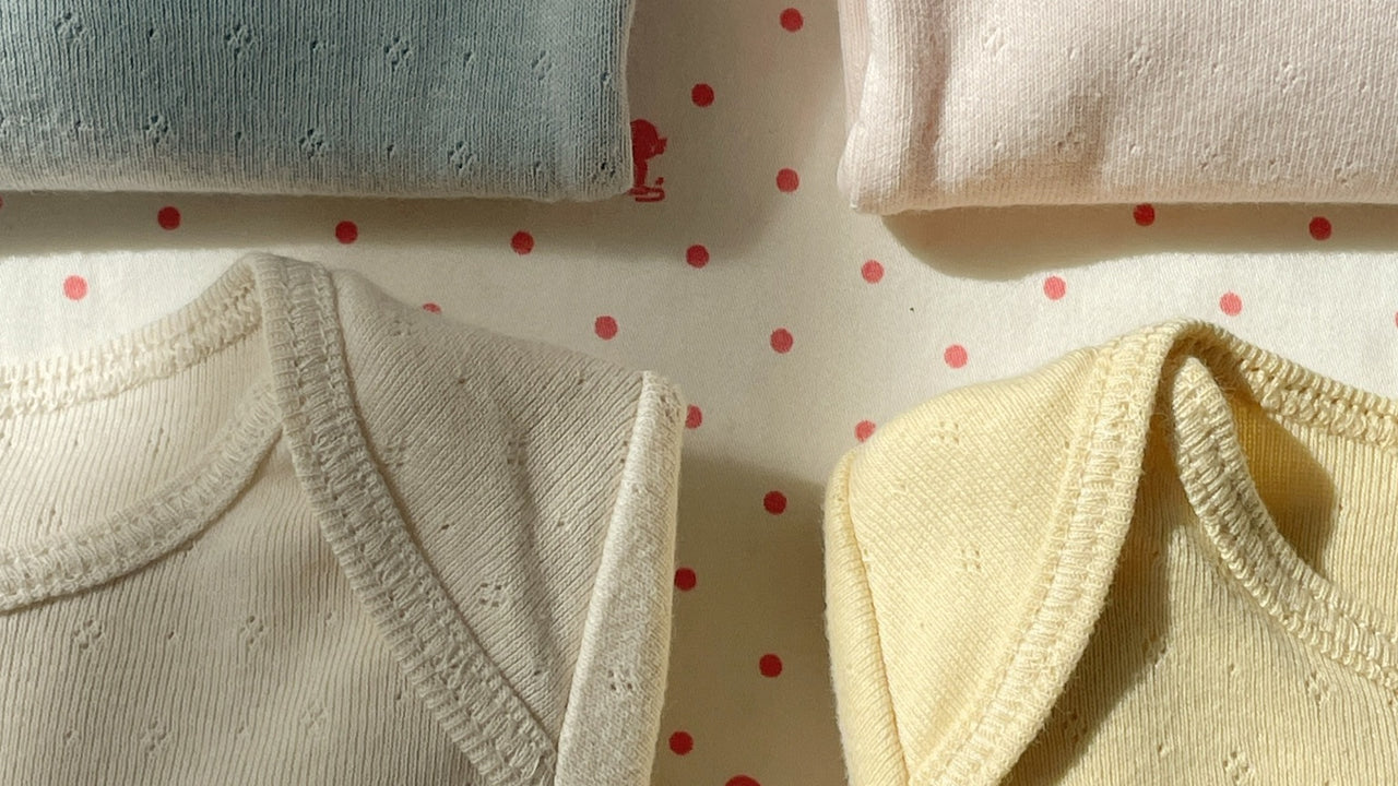 Konges Sløjd A/S BODYSTOCKINGS buttercream/pearl blue