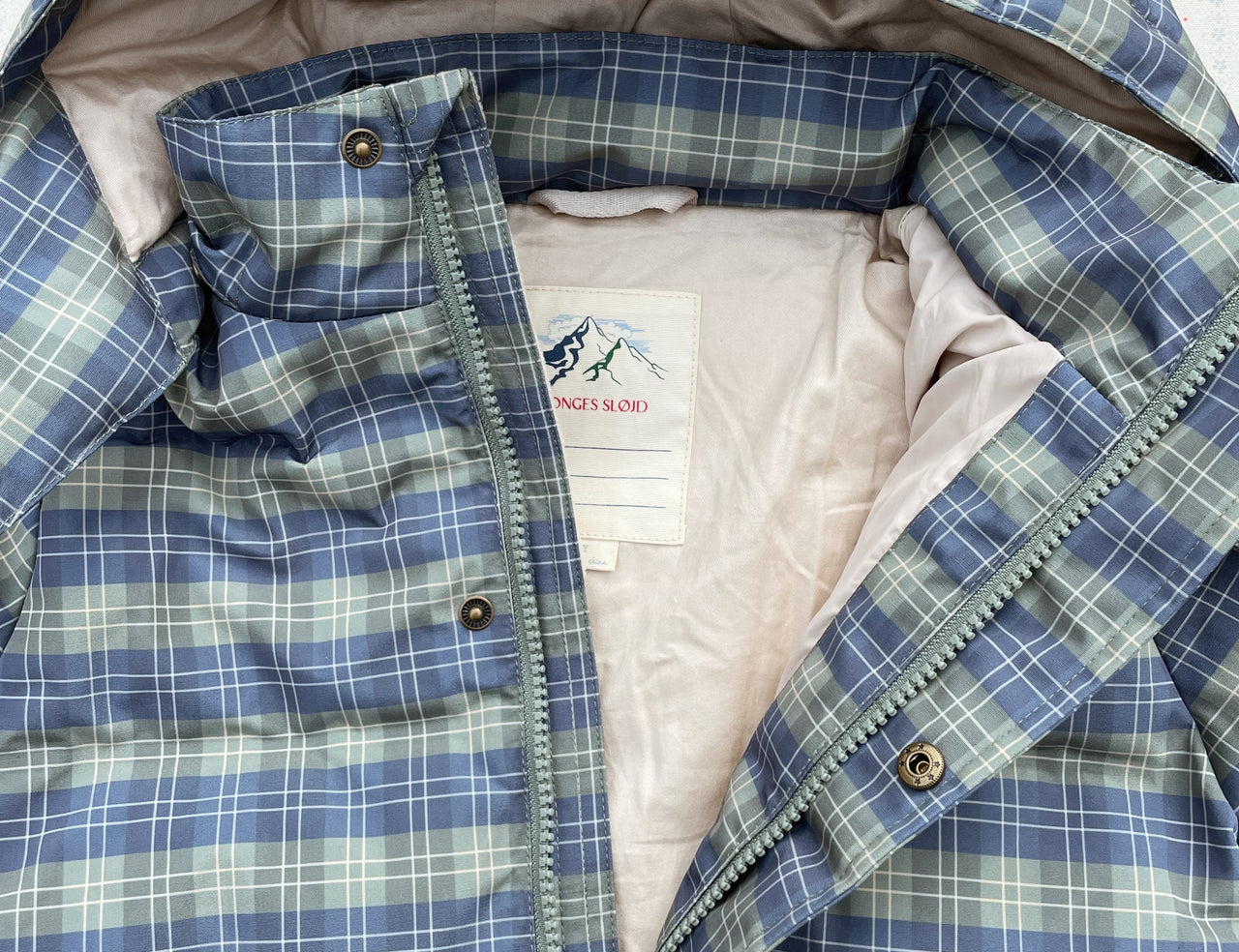 Konges Sløjd A/S WINTER JACKETS laurel blue check