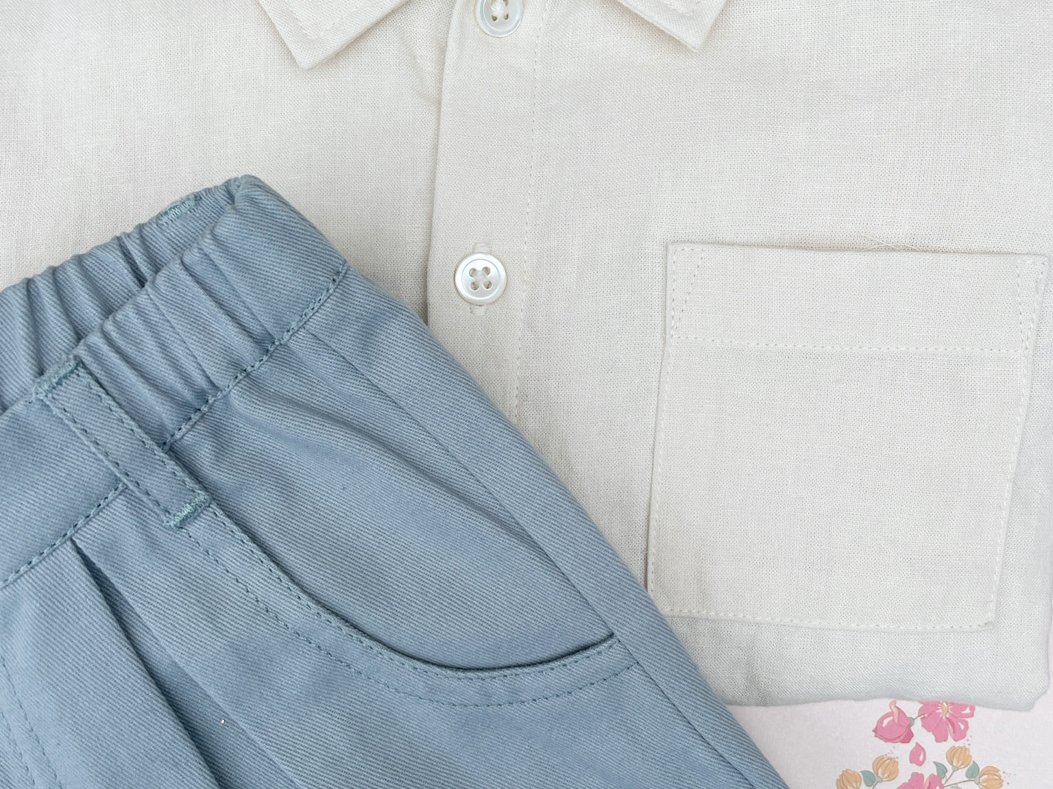 Konges Sløjd A/S WOVEN SHIRTS eggnog