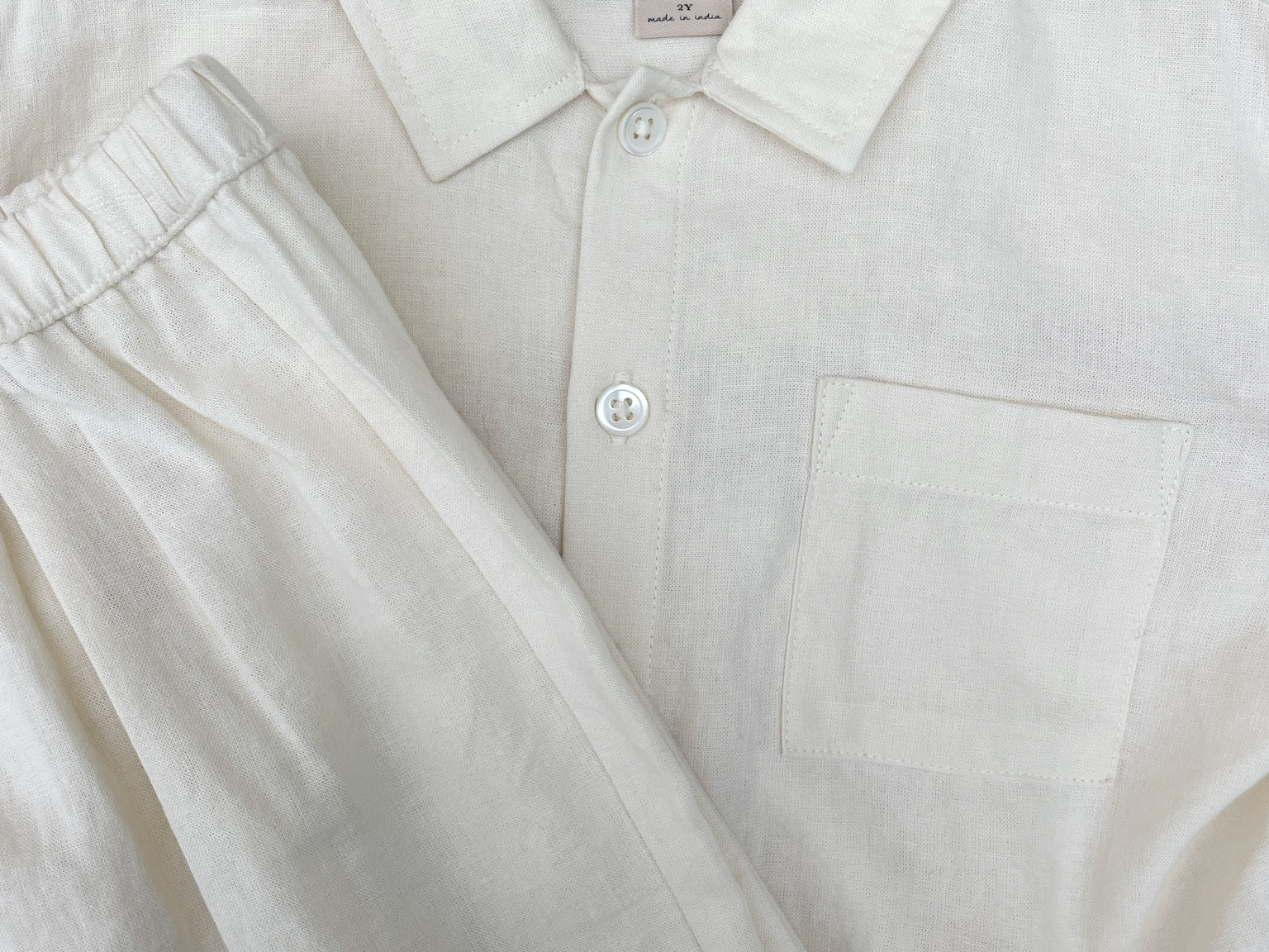 Konges Sløjd A/S WOVEN SHIRTS eggnog