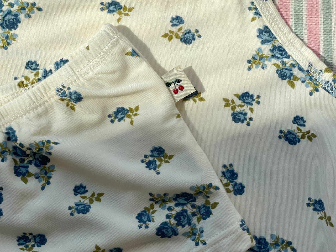 Konges Sløjd A/S UNDERWEAR blue kitty dot/tramonto