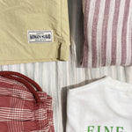 Konges Sløjd A/S WOVEN SHORTS & BLOOMERS pale olive green/ermine