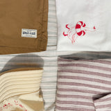 Konges Sløjd A/S WOVEN SHORTS & BLOOMERS pale olive green/ermine