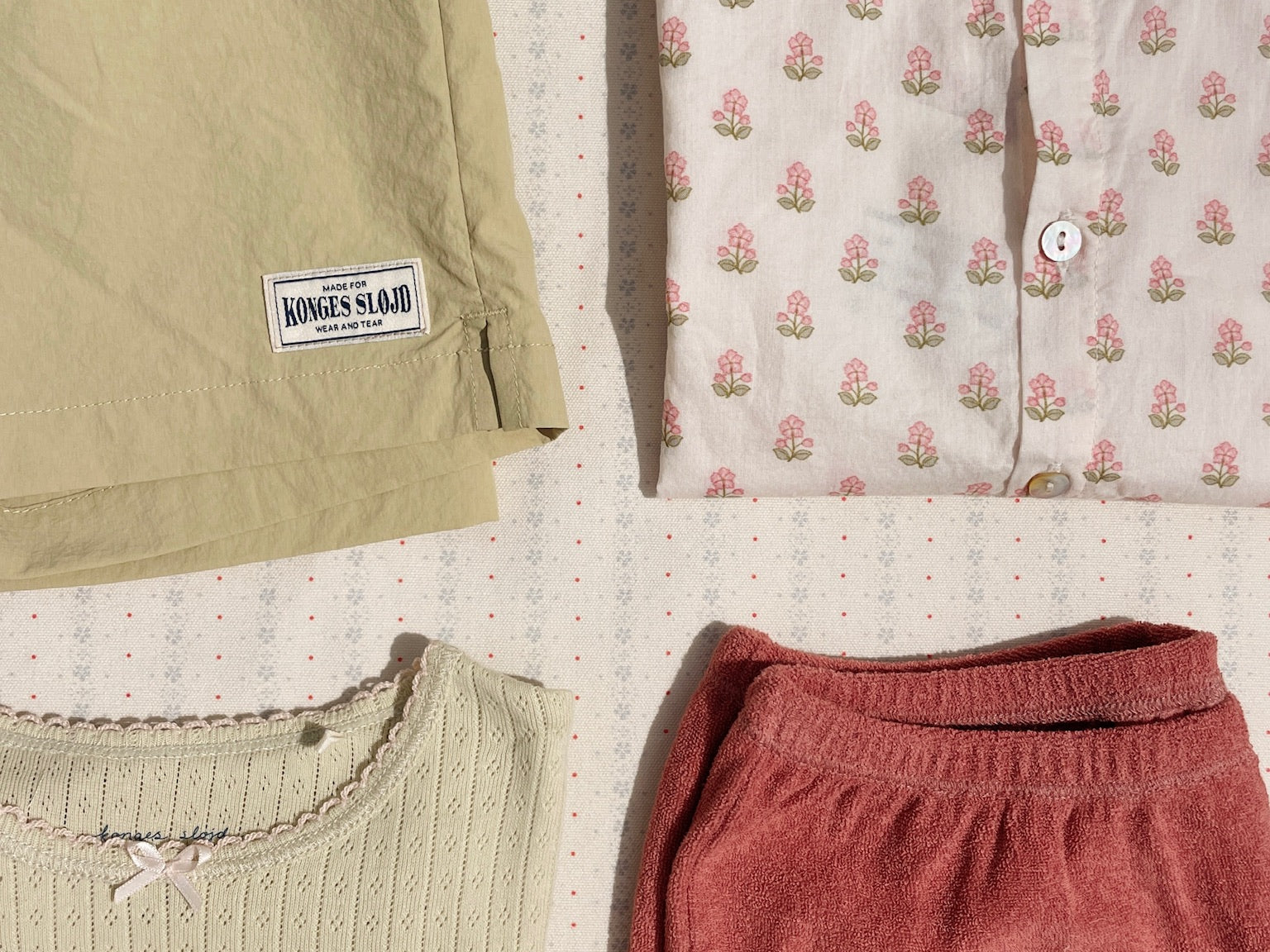 Konges Sløjd A/S WOVEN SHIRTS carta fiori