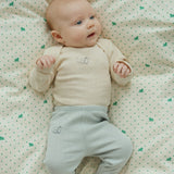 Konges Sløjd A/S BODYSTOCKINGS buttercream/pearl blue