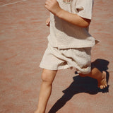 Konges Sløjd A/S WOVEN SHORTS & BLOOMERS stripe bluie