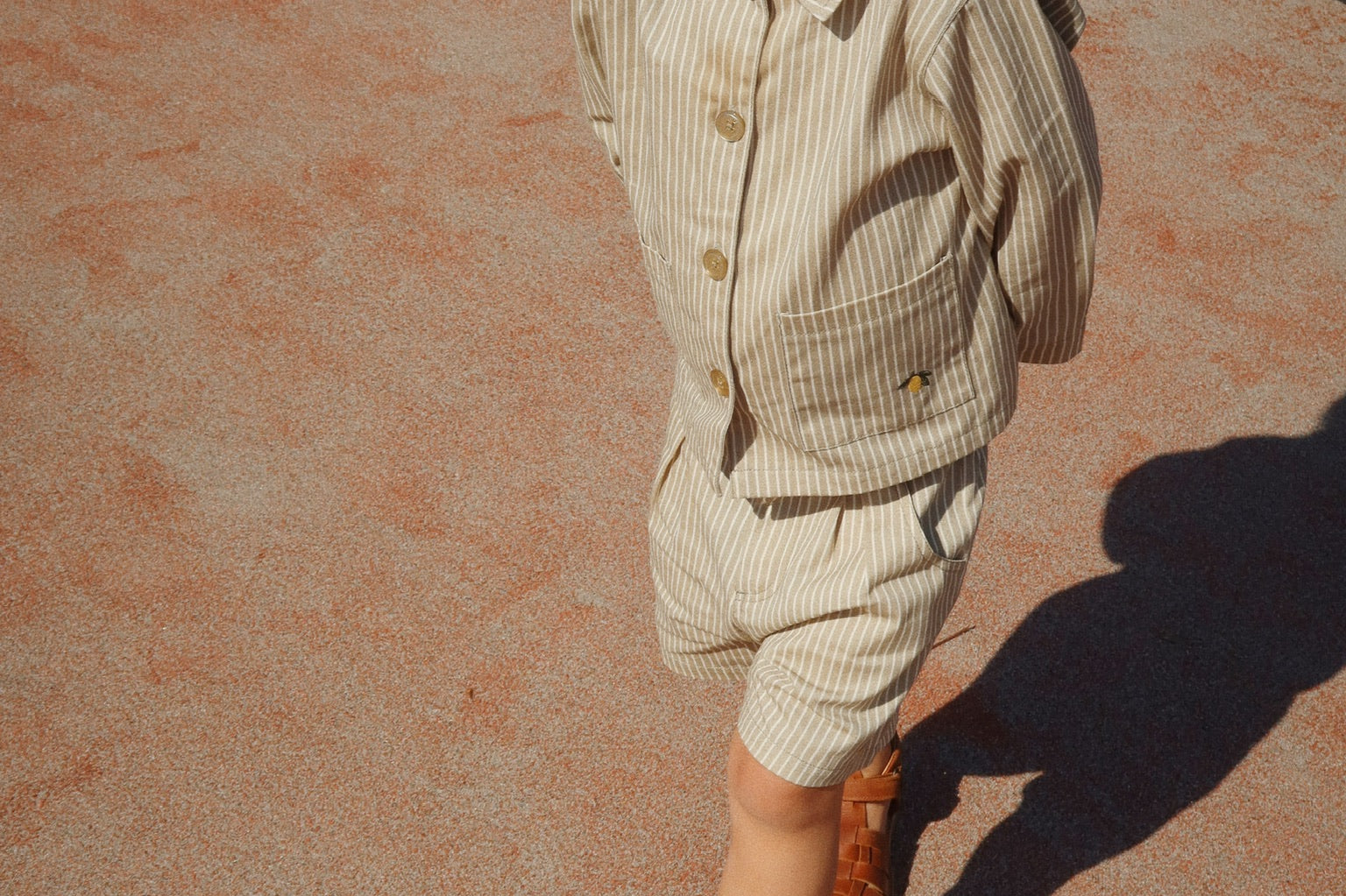 Konges Sløjd A/S WOVEN SHORTS & BLOOMERS tea stripe