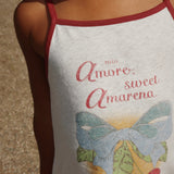 Konges Sløjd A/S JERSEY DRESSES off white/amarena