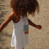 Konges Sløjd A/S JERSEY DRESSES off white/amarena