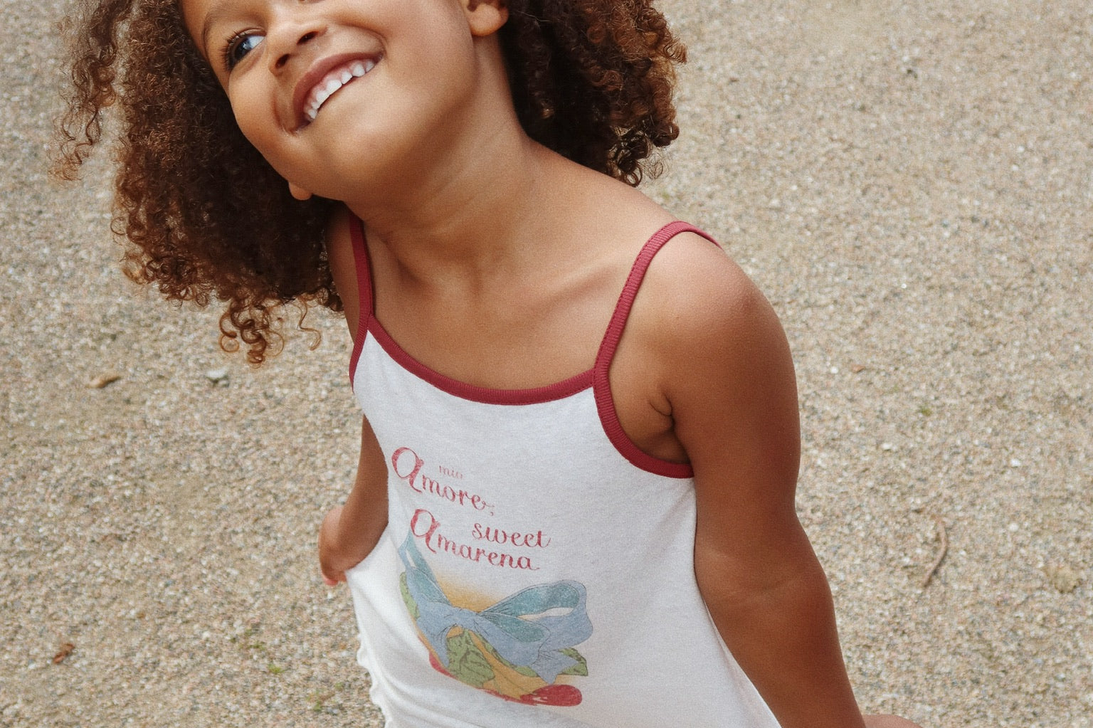 Konges Sløjd A/S JERSEY DRESSES off white/amarena