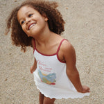 Konges Sløjd A/S JERSEY DRESSES off white/amarena