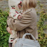 Konges Sløjd A/S PADDED ONESIES ma grande cerise