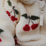 Konges Sløjd A/S PADDED ONESIES ma grande cerise