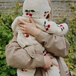 Konges Sløjd A/S PADDED ONESIES ma grande cerise