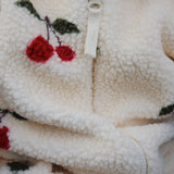 Konges Sløjd A/S PADDED ONESIES ma grande cerise