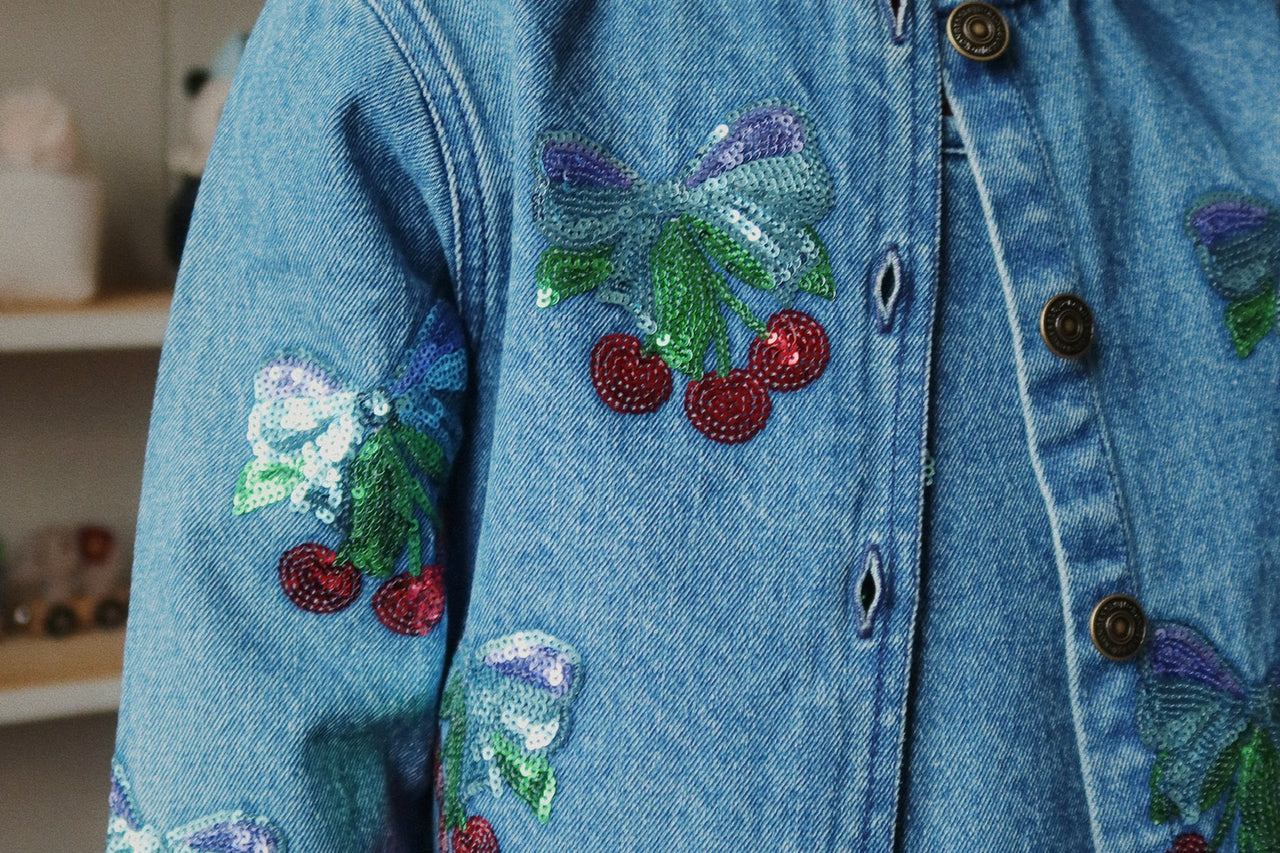 Konges Sløjd A/S WOVEN JACKETS & VESTS amarena sequin