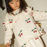 Konges Sløjd A/S JERSEY BLOUSES ma grande cerise glitter