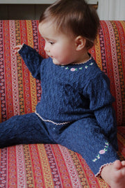 Konges Sløjd A/S KNITTED BLOUSES & VESTS ensign blue