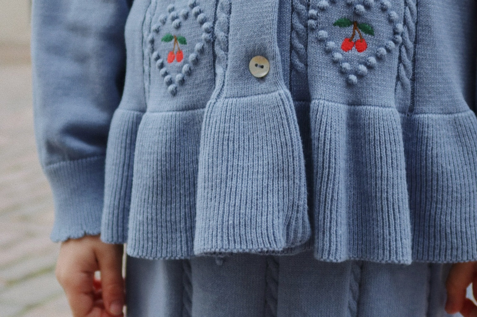 Konges Sløjd A/S KNITTED CARDIGANS country blue