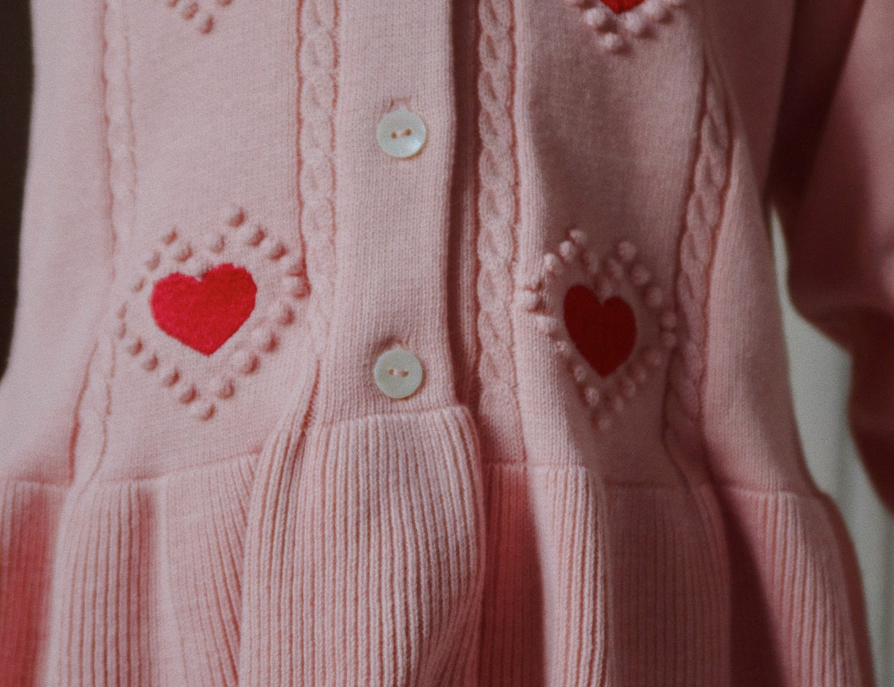 Konges Sløjd A/S KNITTED CARDIGANS silver pink