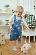 Konges Sløjd A/S WOVEN ROMPERS & JUMPSUITS lemon denim