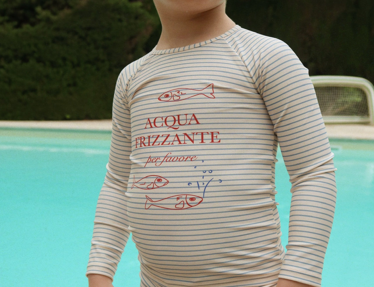 Konges Sløjd A/S SWIMSHORTS stripe bluie
