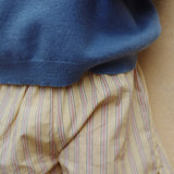 Konges Sløjd A/S WOVEN SHORTS & BLOOMERS basil/orchid/bleu stripe