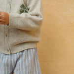 Konges Sløjd A/S KNITTED CARDIGANS off white melange