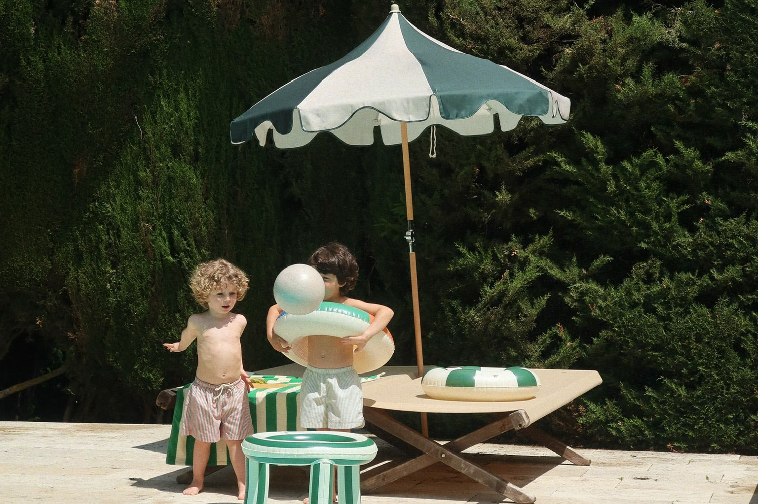 Konges Sløjd A/S BEACH TOYS green stripe