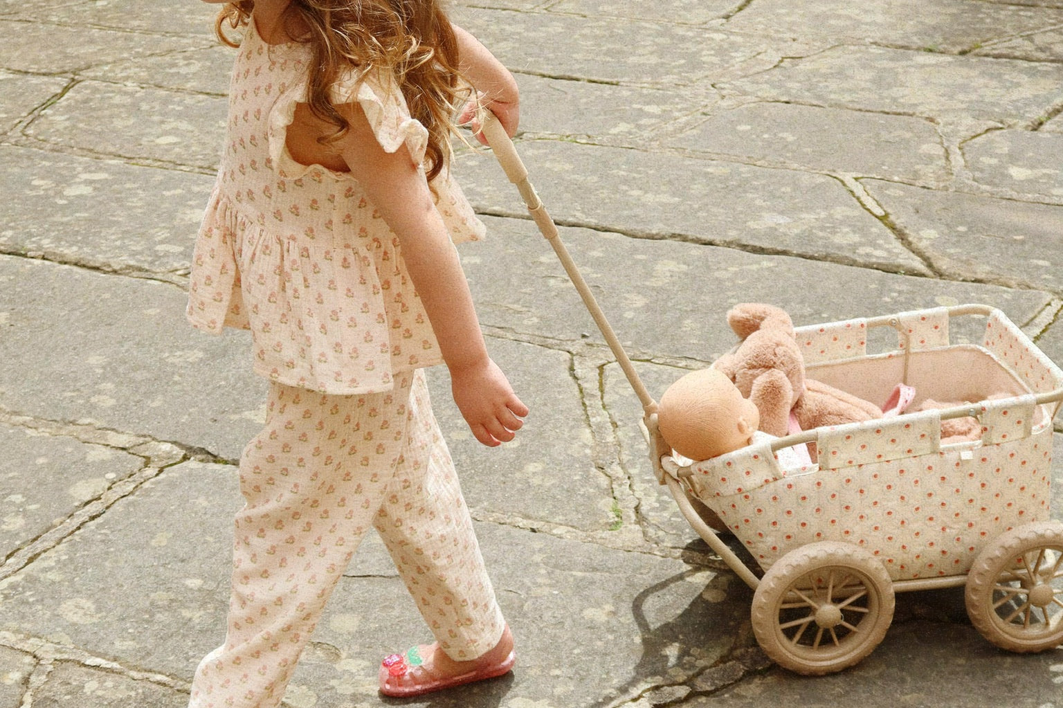 Konges Sløjd A/S WOVEN PANTS carta rosa