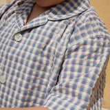 Konges Sløjd A/S WOVEN SHORT SLEEVE SHIRTS captains check