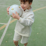 Konges Sløjd A/S JERSEY SHORTS & BLOOMERS flintstone stripe