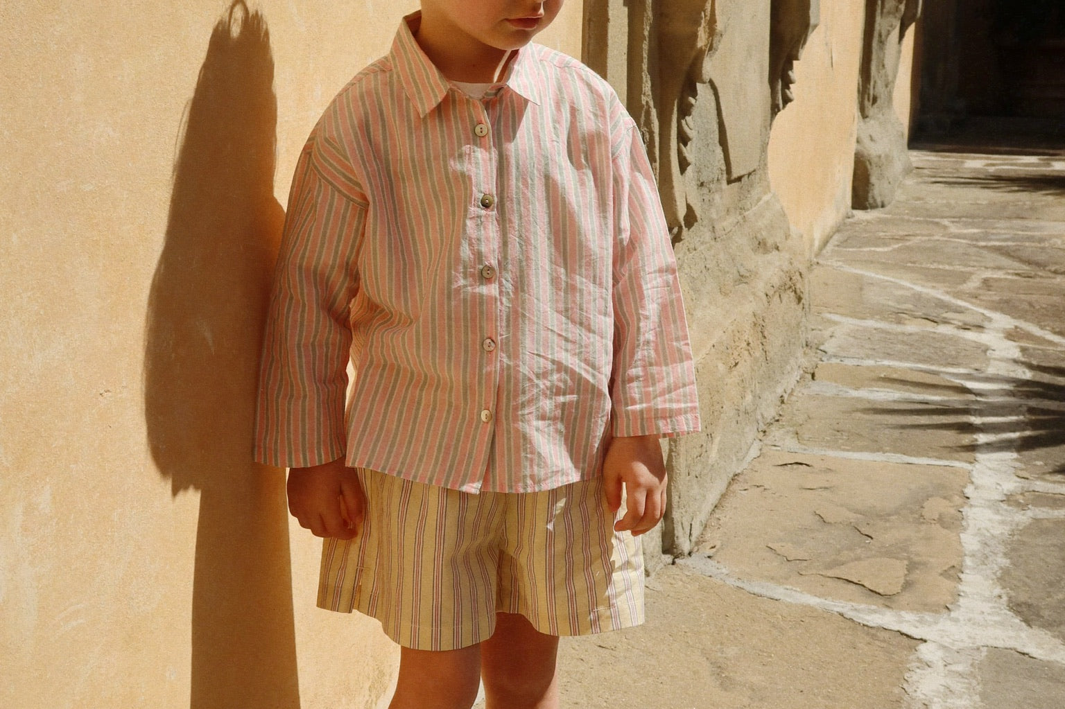 Konges Sløjd A/S WOVEN SHIRTS blush stripe