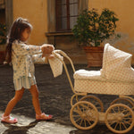 Konges Sløjd A/S WOVEN SHORTS & BLOOMERS basil/orchid/bleu stripe