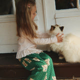 Konges Sløjd A/S WOVEN PANTS dot miao verde