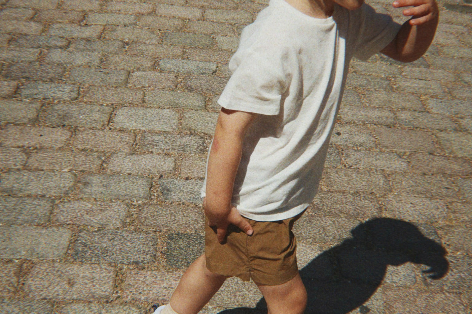 Konges Sløjd A/S WOVEN SHORTS & BLOOMERS pale olive green/ermine