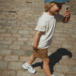 Konges Sløjd A/S WOVEN SHORTS & BLOOMERS pale olive green/ermine