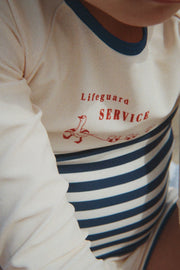 Konges Sløjd A/S UV SWIMBLOUSES marin stripe