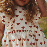 Konges Sløjd A/S WOVEN DRESSES amour rouge