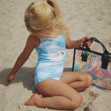 Konges Sløjd A/S SWIMMING navy dot