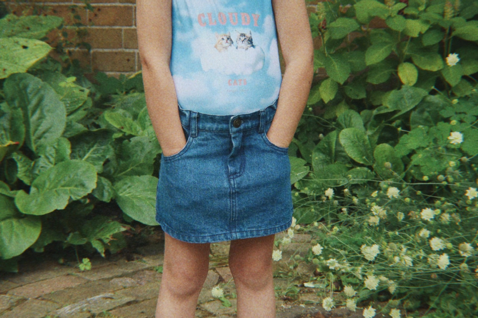 Konges Sløjd A/S WOVEN SKIRTS denim blue