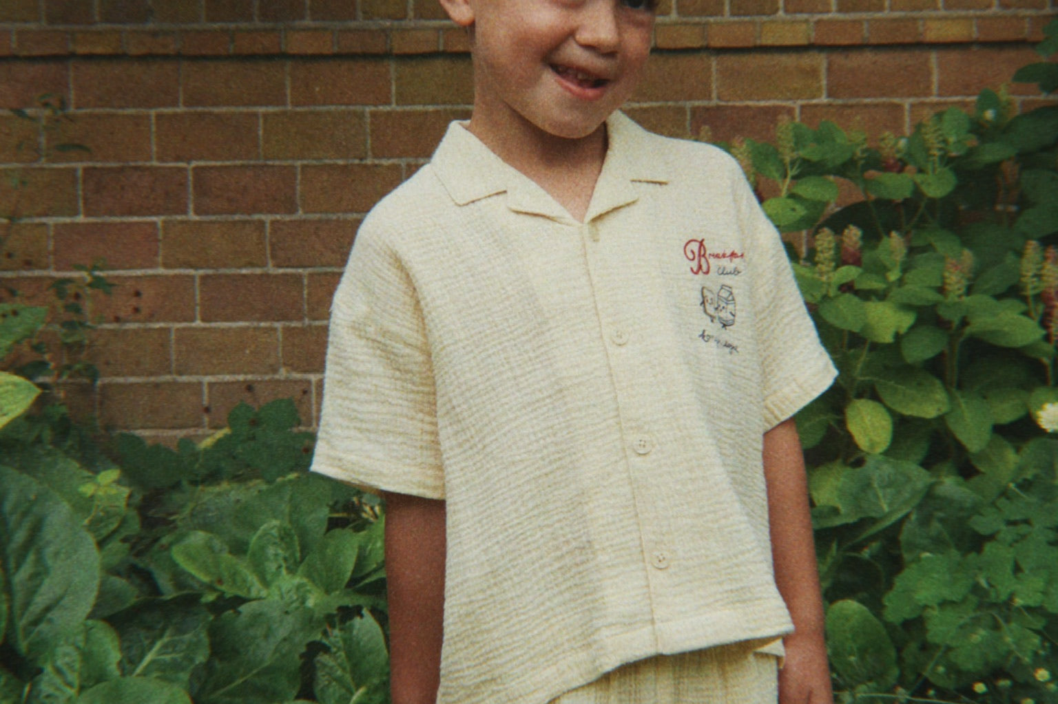 Konges Sløjd A/S WOVEN SHORT SLEEVE SHIRTS sea mist