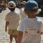 Konges Sløjd A/S JERSEY T-SHIRTS off white/lifeguard service