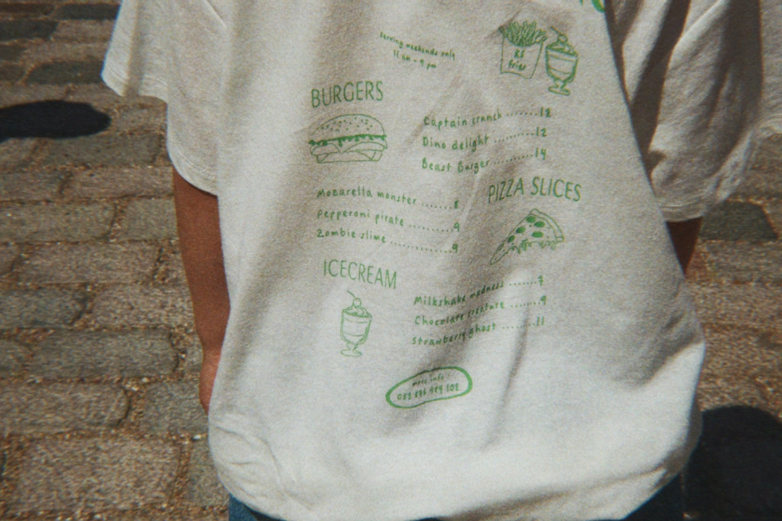 Konges Sløjd A/S JERSEY T-SHIRTS off white/fine dining