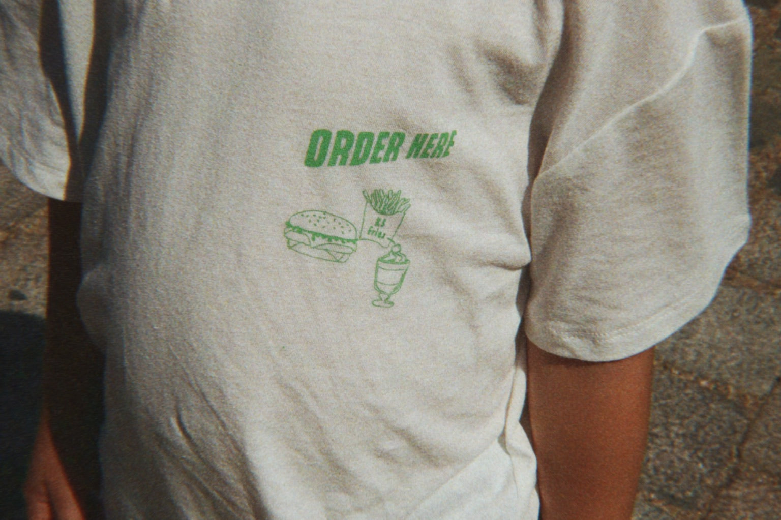 Konges Sløjd A/S JERSEY T-SHIRTS off white/fine dining