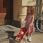 Konges Sløjd A/S WOVEN DRESSES raspberry check